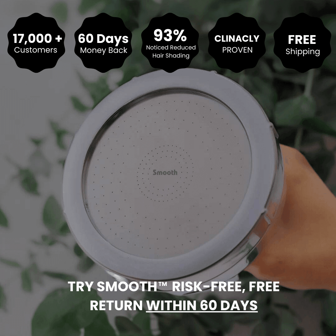 Smooth™ - Filtered ShowerHead For Healthier Skin & Hair - Smooth